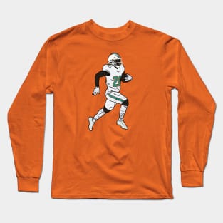 De'Von Achane Running Long Sleeve T-Shirt